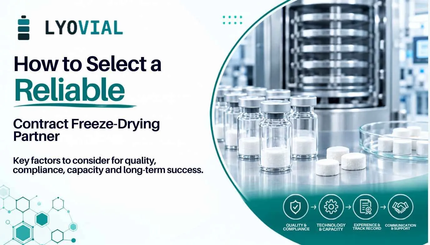 How to Choose a Contract Freeze-Drying Partner: A Buyer's Guide to Lyophilization CDMOs